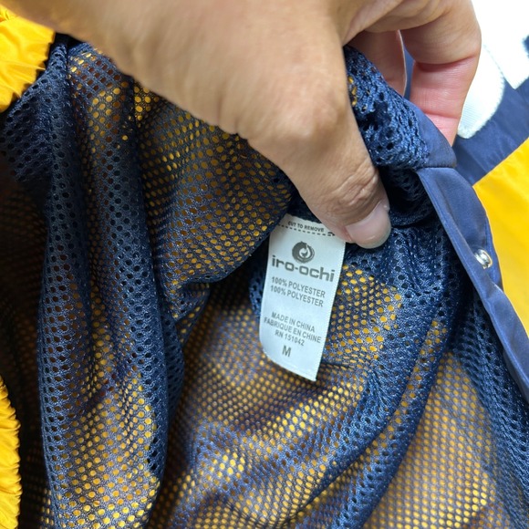 Iro-Ochi Emperors Tokyo‎ Japan Windbreaker Pullover Jacket Color Block Size M - Picture 8 of 12